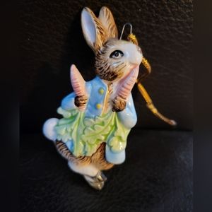 Vintage 1982 Schmid Frederick Warne Beatrix  Potter Peter Rabbit Ornament